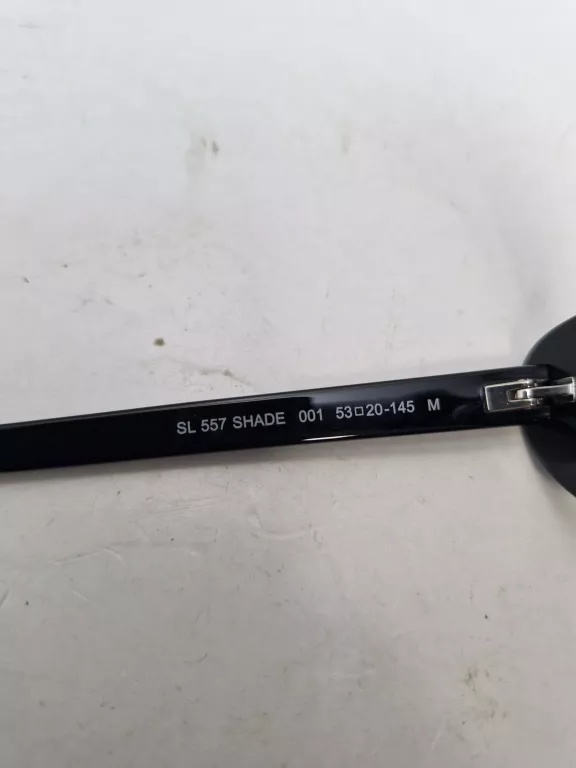 OKULARY PRZECIWSŁONECZNE SAINT LAURENT SL 557 SHADE 001 /FUTERAŁ