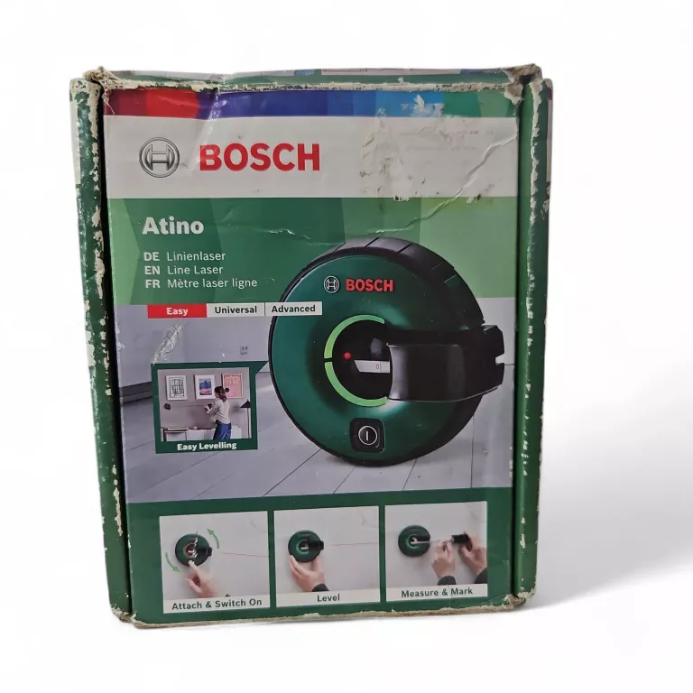 BOSCH ATINO TAŚMA MIERNICZA POMIAROWA LASER LINIOWY MIARKA BOSCH 0603663A0