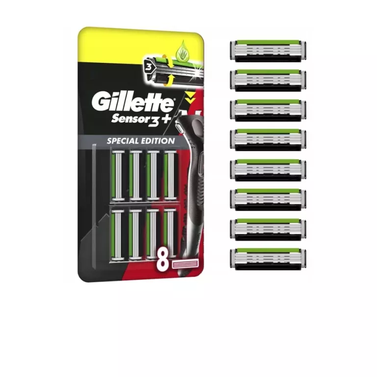 WKŁADY GILLETTE SENSOR 3 + 8SZT.