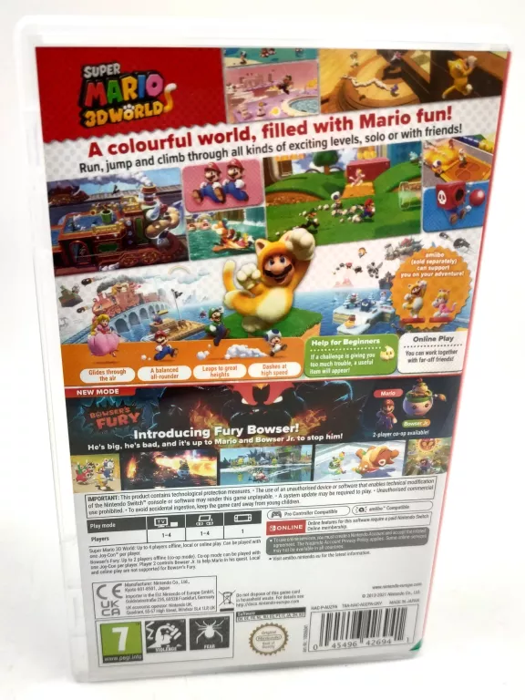 GRA NA NINTENDO SWITCH SUPER MARIO 3D WORLD