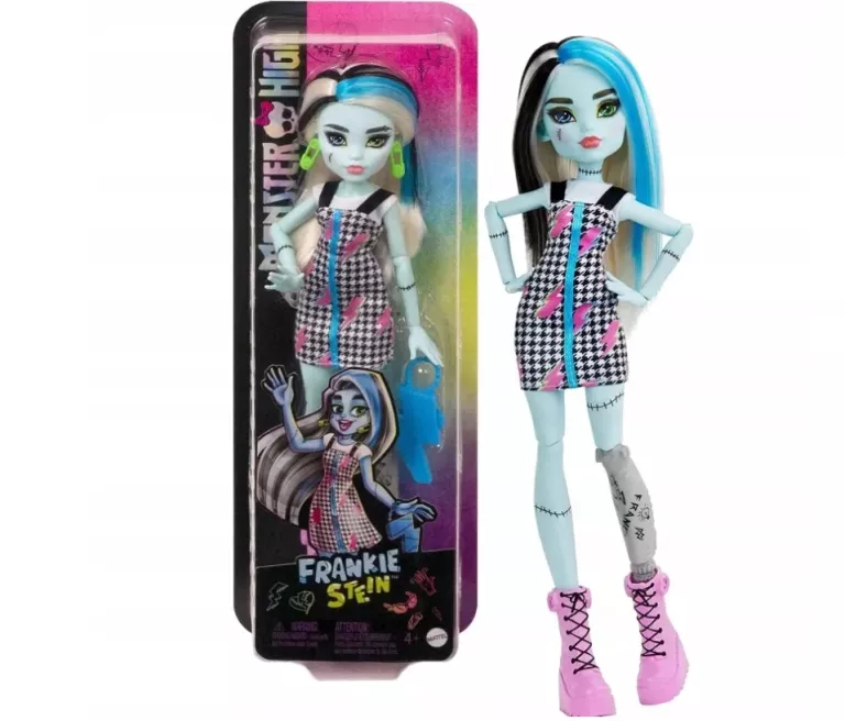 LALKA MATTEL MONSTER HIGH FRANKIE STEIN 27,5 CM