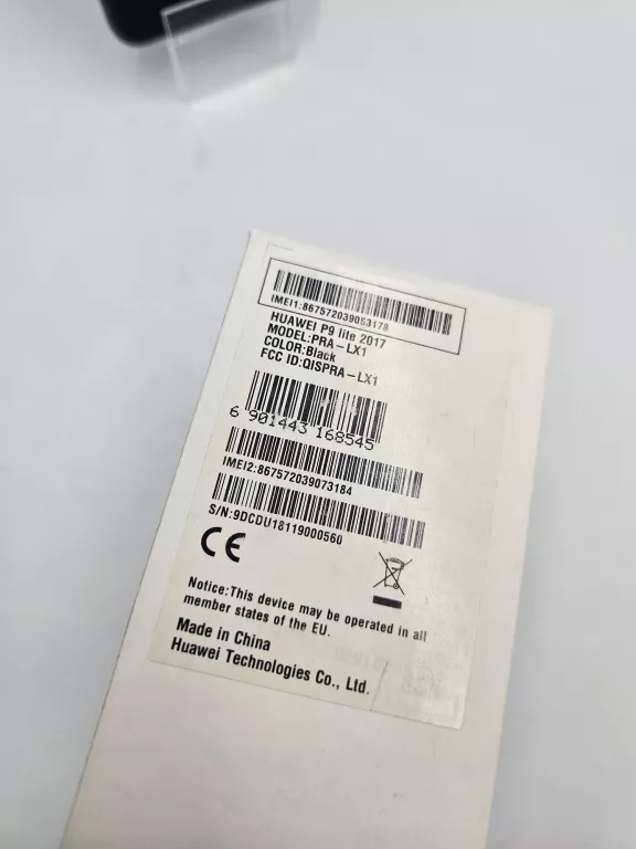 TELEFON HUAWEI P9 LITE 2017 PRA-LX1 BLACK
