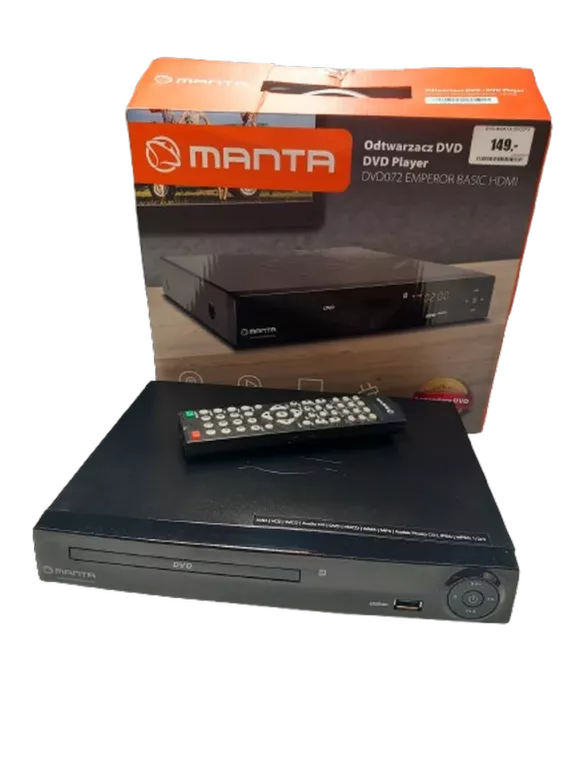DVD MANTA DVD072