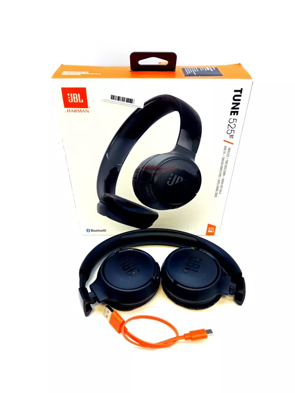 SŁUCHAWKI JBL TUNE 525BT CZARNE KOMPLET [250627005]