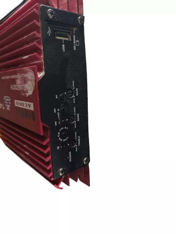 TUBA SAMOCHODOWA DIBEISI + WZMACNIACZ SIMPLYS AUDIO 1400W BT
