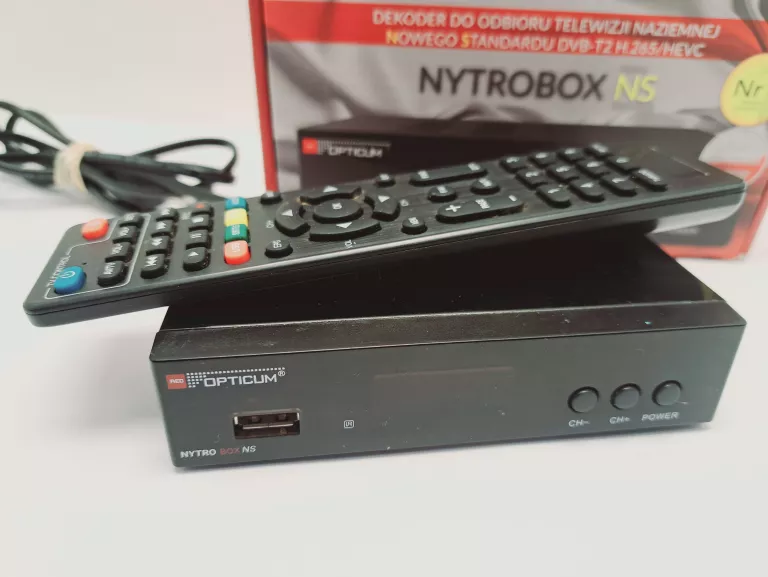 DEKODER OPTICUM NYTRO BOX NS DVBT2