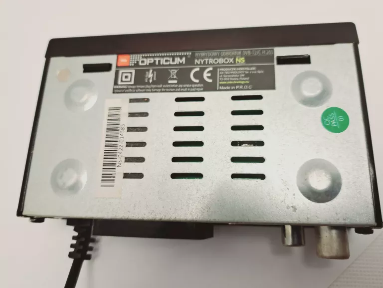 DEKODER OPTICUM NYTRO BOX NS DVBT2