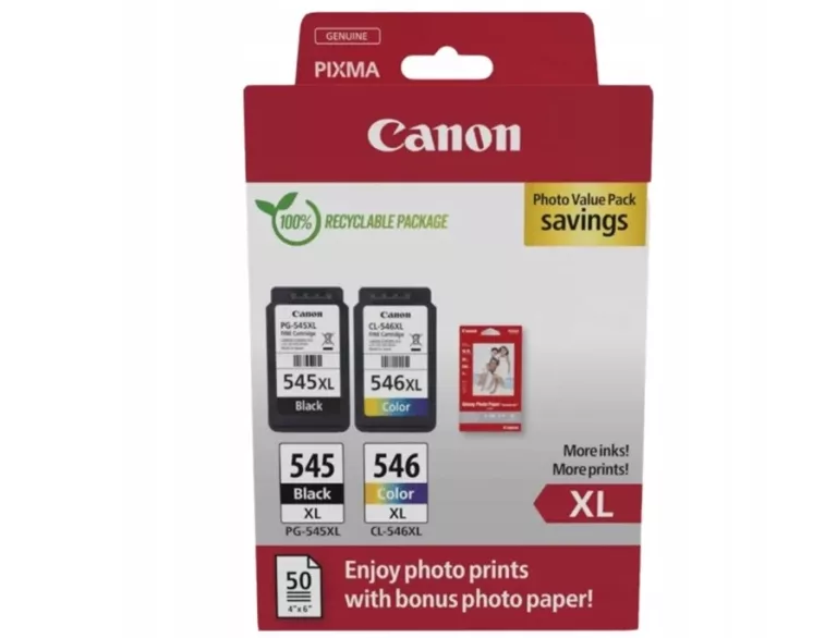 ZESTAW CANON TUSZ PG-545XL/CL-546XL PHOTO VALUE 8286B011