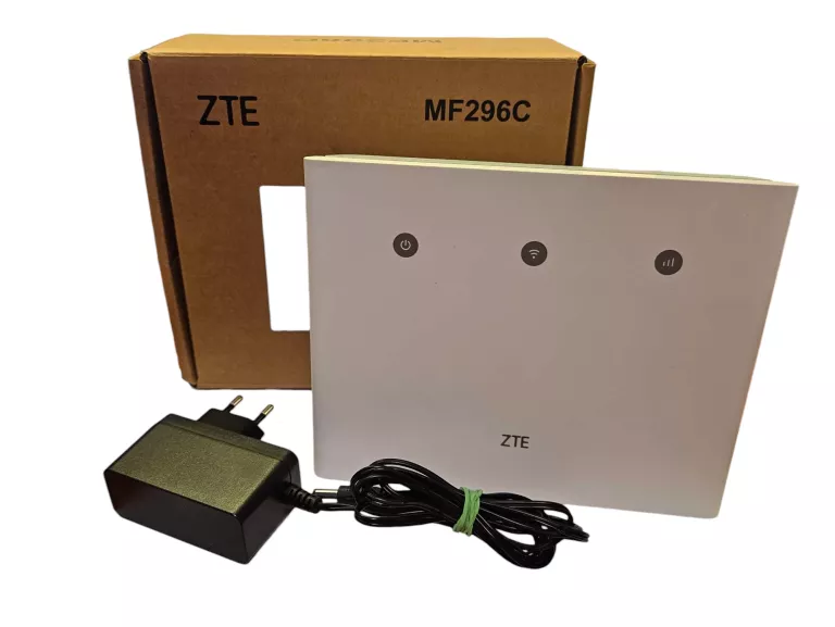 ROUTER ZTE MF296C LTE BIAŁY PUDEŁKO