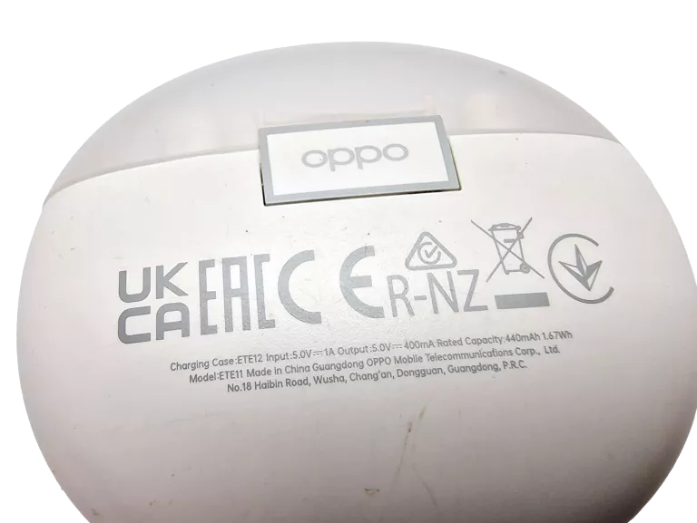 SŁUCHAWKI BEZPRZEWODOWE OPPO ETE12