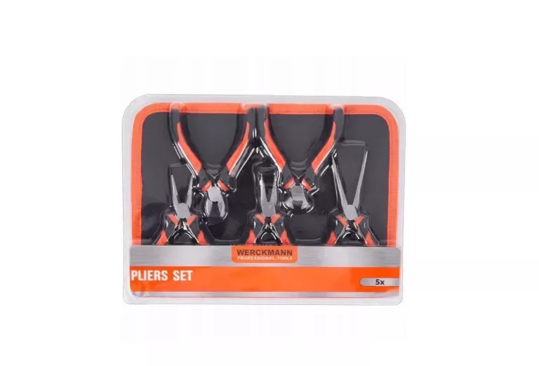 ZESTAW SZCZYPIEC ROBOCZYCH WERCKMANN 5 SZTUK W ETUI