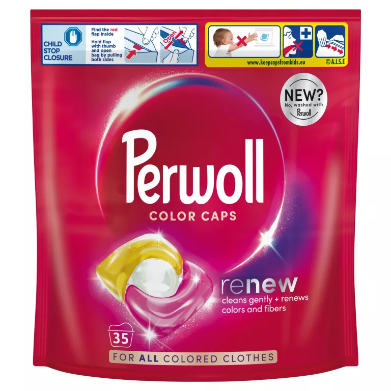 PERWOLL CAPS COLOR KAPSUŁKI DO PRANIA 35 SZT 9000101811513