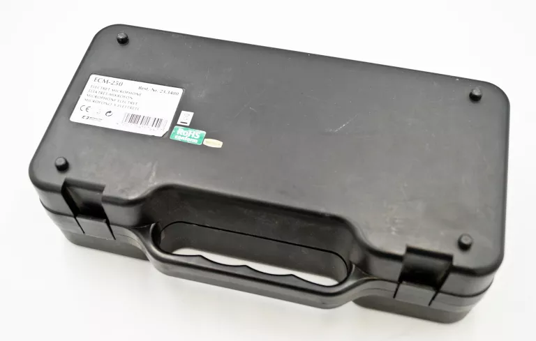 MONACOR ECM-250 - ZESTAW MIKROFONÓW ELEKTRETOWYCH / WALIZKA