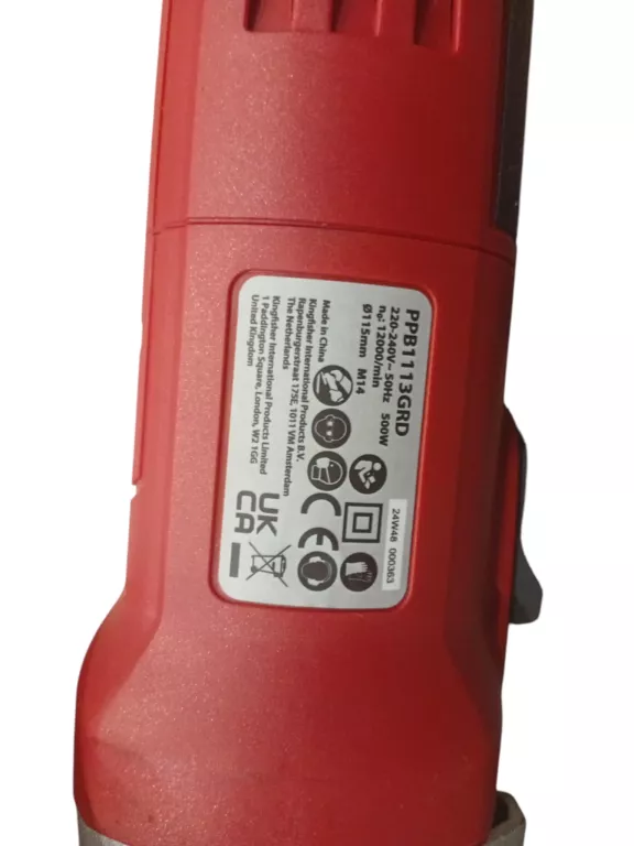 SZLIFIERKA KĄTOWA PERFORMANCE POWER 500