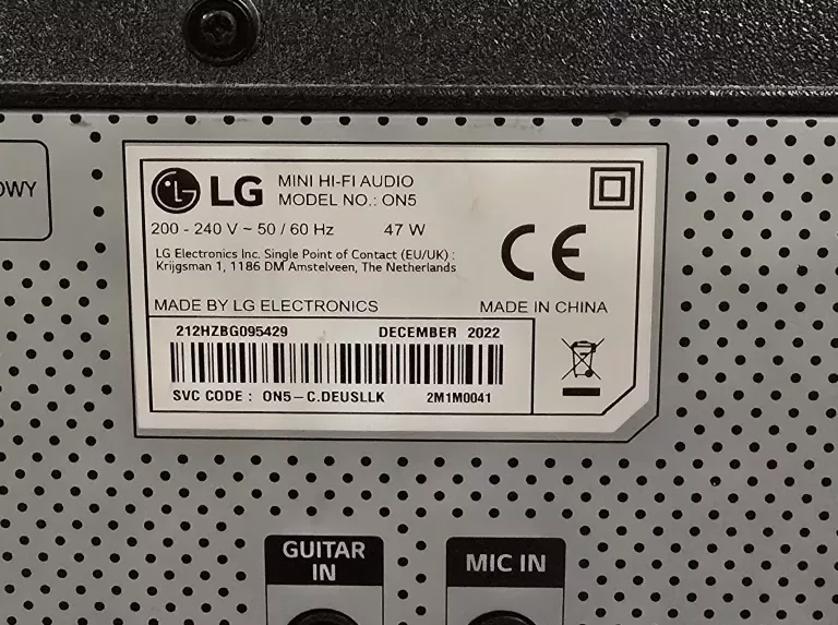 GŁOŚNIK LG XBOOM ON5