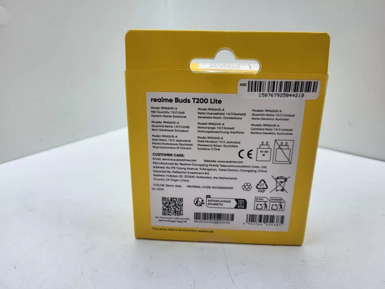 SŁUCHAWKI REALME BUDS T200 LITE