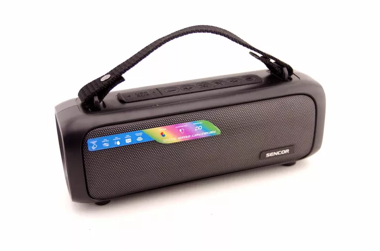 ZNAKOMITY GŁOŚNIK PRZENOŚNY SENCOR KIDS SSS 3000 RGB SUPER STAN
