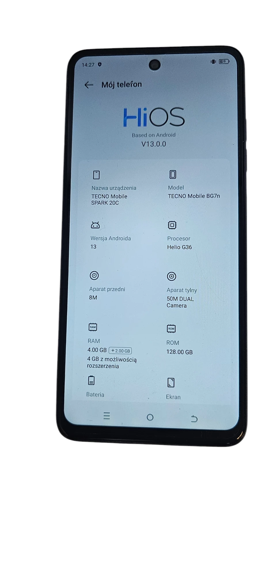 telefon-tecno-spark-20c-4gb-128gb-jubilerska-13-pawilon-10-warszawa