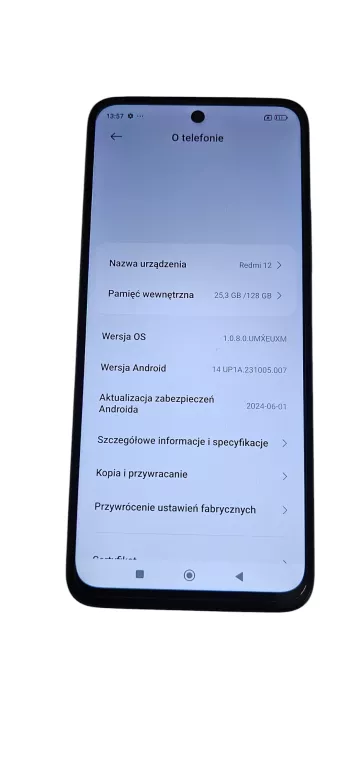 XIAOMI REDMI 12 4/128GB CZARNY
