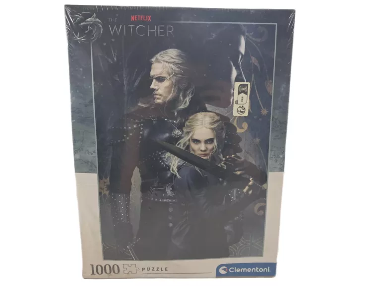 PUZZLE 1000 ELEMENTÓW WIEDŹMIN IDEALNE NA PREZENT!