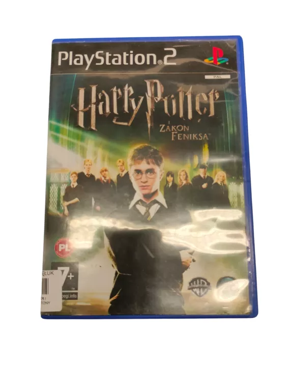 GRA HARRY POTTER I ZAKON FENIKSA PL PS2 SONY PLAYSTATION 2