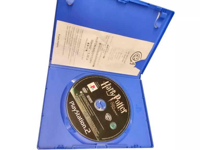 GRA HARRY POTTER I ZAKON FENIKSA PL PS2 SONY PLAYSTATION 2