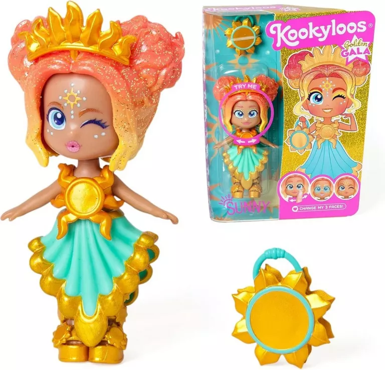 LALKA KOOKYLOOS GOLDEN GALA - SUNNY