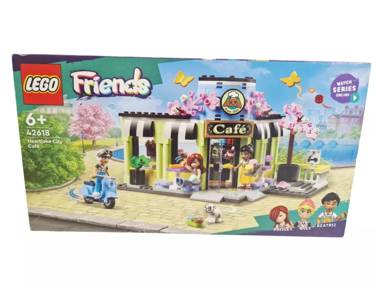 LEGO FRIENDS 42618 PRZYJACIELE 42618 KAWIARNIA W MIASTECZKU HEARTLAKE