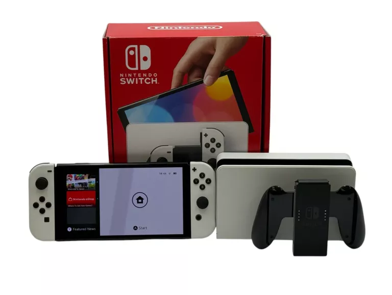 KONSOLA NINTENDO SWITCH OLED HEG-001 WHITE/PANDA 7,00'' 64GB