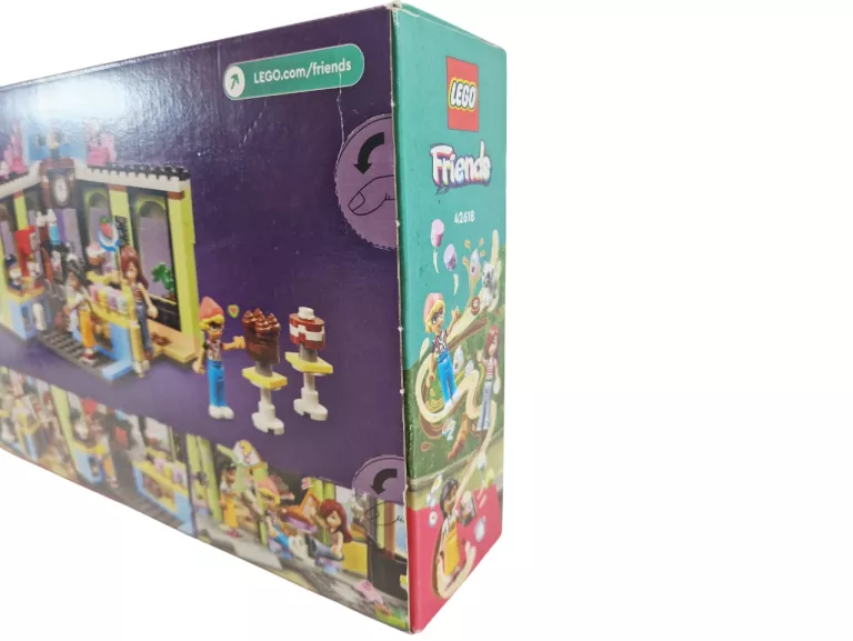 LEGO FRIENDS 42618 PRZYJACIELE 42618 KAWIARNIA W MIASTECZKU HEARTLAKE