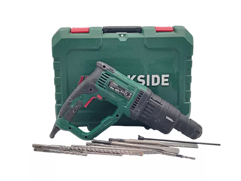 MŁOTOWIERTARKA Z UDAREM 1050W PARKSIDE PBH 1050 D4 + WALIZKA + WIERTŁA