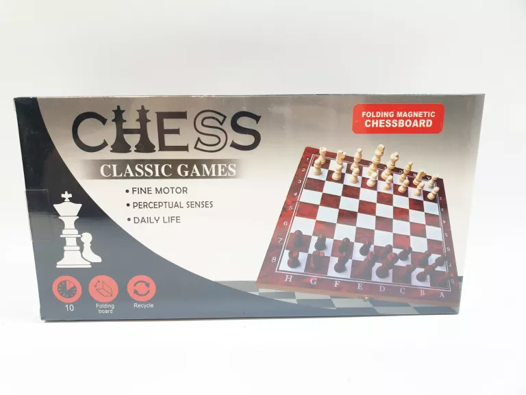 ZESTAW 3 GIER: SZACHY WARCABY CHESS