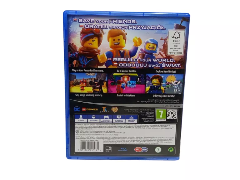 LEGO PRZYGODA 2 GRA PLAYSTATION 4 (PS4)