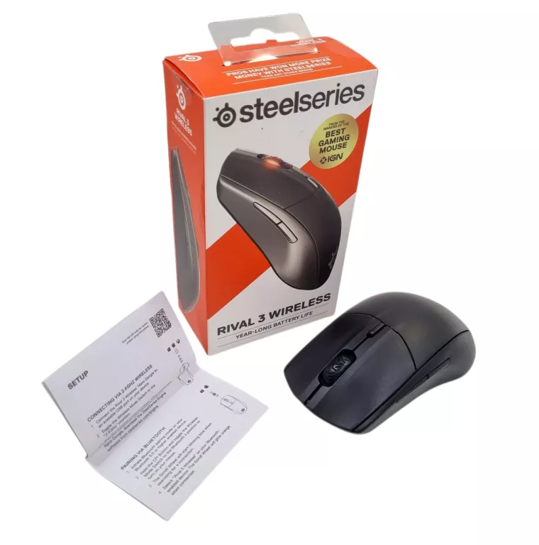 MYSZKA BEZPRZEWODOWA STEELSERIES RIVAL 3 SENSOR OPTYCZNY