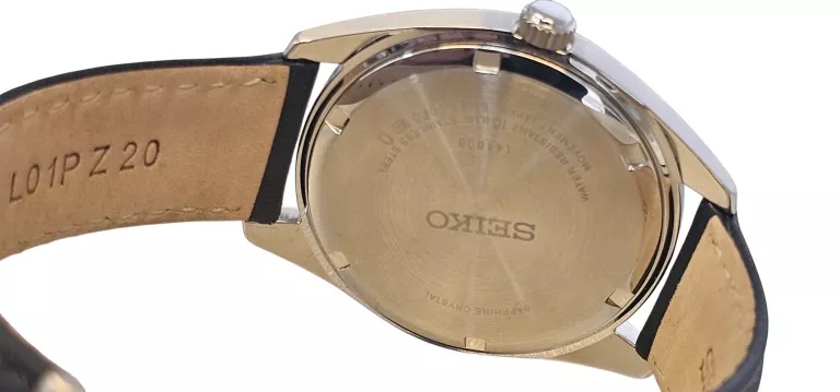 ZEGAREK MĘSKI SEIKO SUR461P1 CZARNY PASEK
