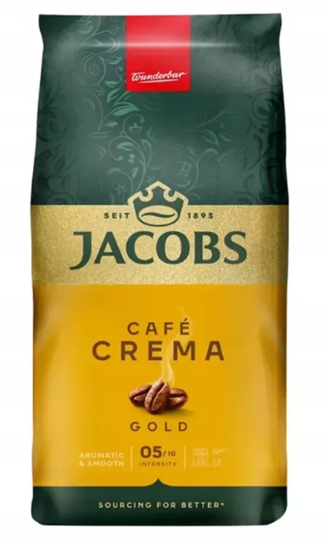 KAWA ZIARNISTA ARABICA JACOBS CREMA 1100 G