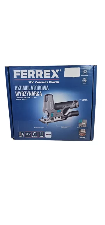 FERREX AKUMULATOROWA WYRZYNARKA 12 V