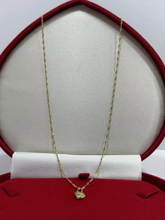 ZŁOTY ŁAŃCUSZEK PRÓBA 333 1.62G 44CM