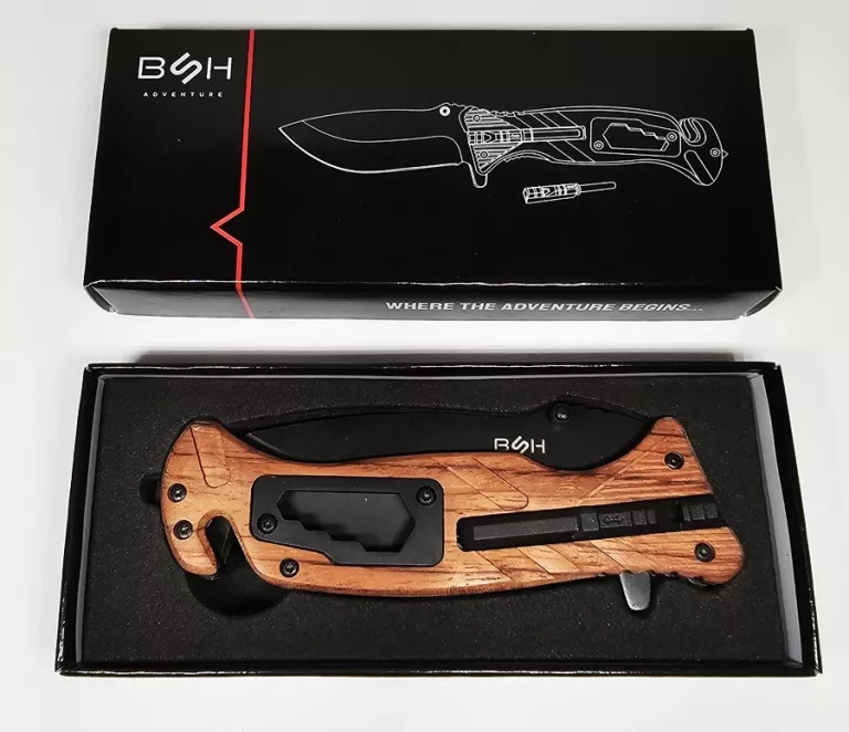 NÓŻ RATOWNICZY BSH ADVENTURE 6W1 N-501B