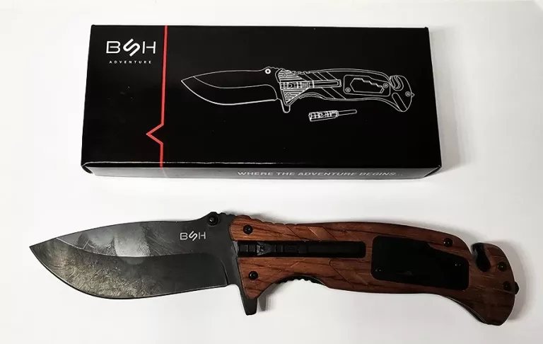 NÓŻ RATOWNICZY BSH ADVENTURE 6W1 N-501B