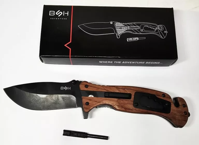 NÓŻ RATOWNICZY BSH ADVENTURE 6W1 N-501B