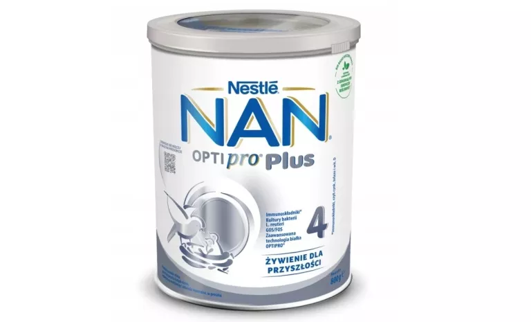 MLEKO MODYFIKOWANE MLEKO NESTLE NAN OPTIPRO 4 PLUS 800G