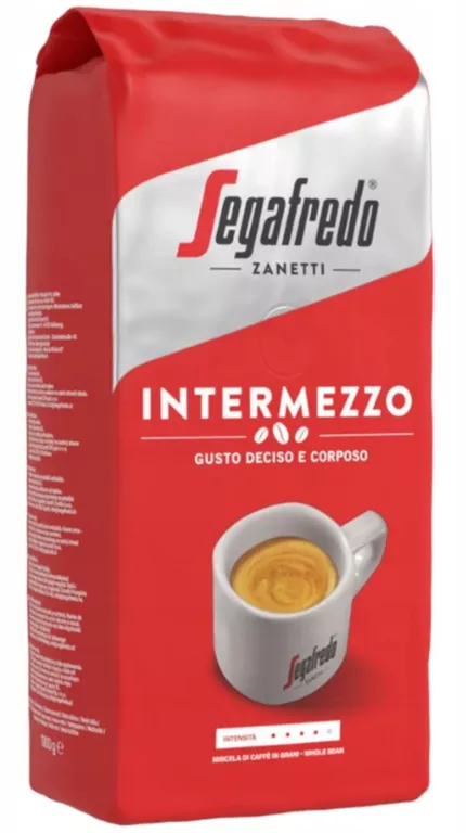KAWA ZIARNISTA MIESZANA SEGAFREDO INTERMEZZO 1000 G