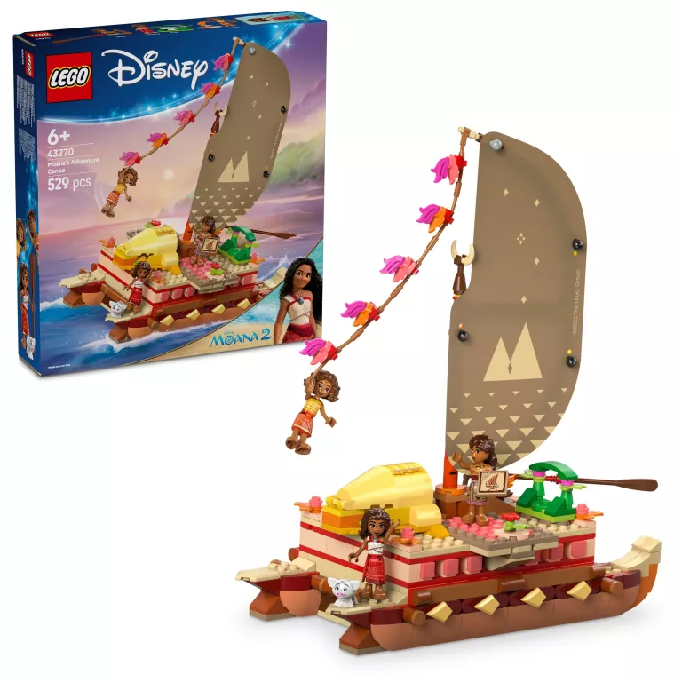 LEGO 43270 DISNEY - KAJAKOWA PRZYGODA VAIANY