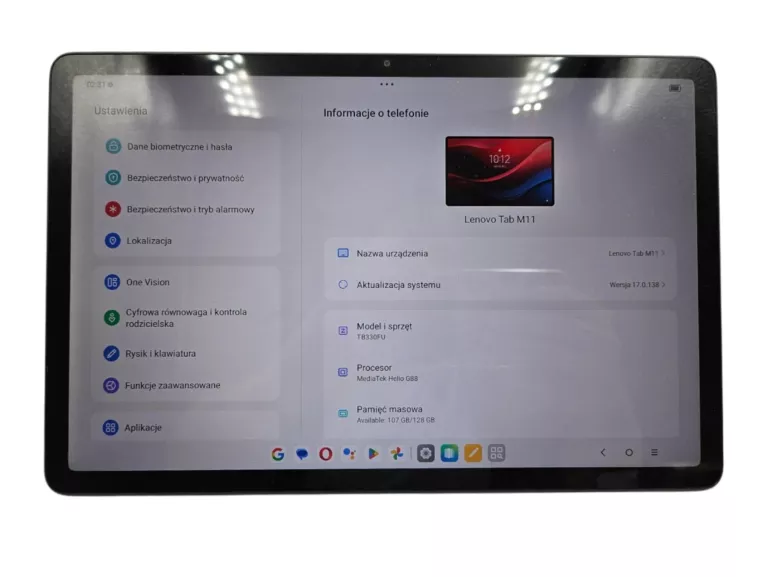 TABLET LENOVO TAB M11 4/128GB TB330FU