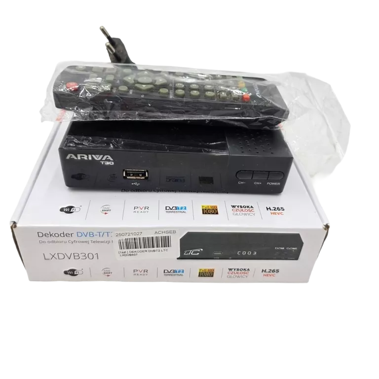 DEKODER DVBT2 LTC LXDVB507