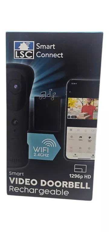 WIDEOWIZJER DOMOFON LSC SMART CONNECT VIDEO DOORBELL