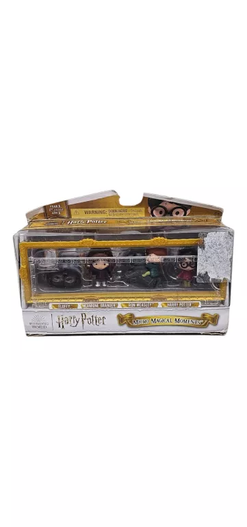 HARRY POTTER WIZARDING WORLD MINIFIGURKI KAMIEŃ FILOZOFICZNY HERMIONA RON