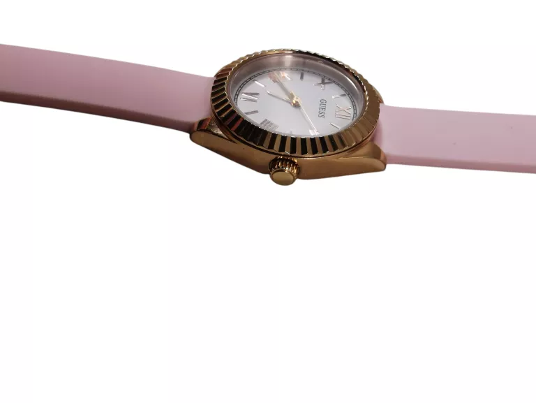 GUESS MINI LUNA ZEGAREK DAMSKI ZE WSKAZÓWKAMI RÓŻOWY PASTELOWY GW0724L3