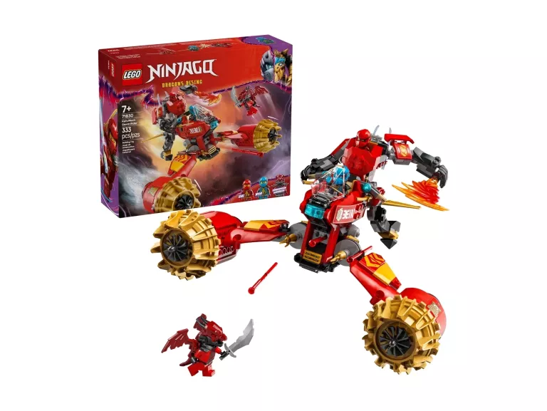 ORYGINALNE KLOCKI LEGO NINJAGO BURZOWY JEŹDZIEC-MECH KAIA 71830